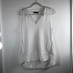 Almost There Black Linen Top by Sanctuary main image 0